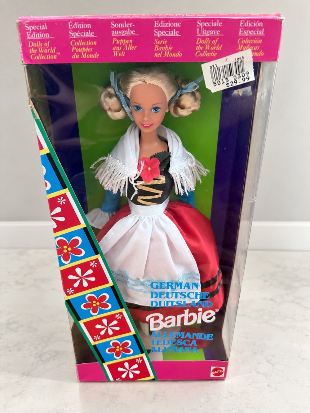 Vintage 1994 German Barbie – Dolls of the World Special Edition #12698